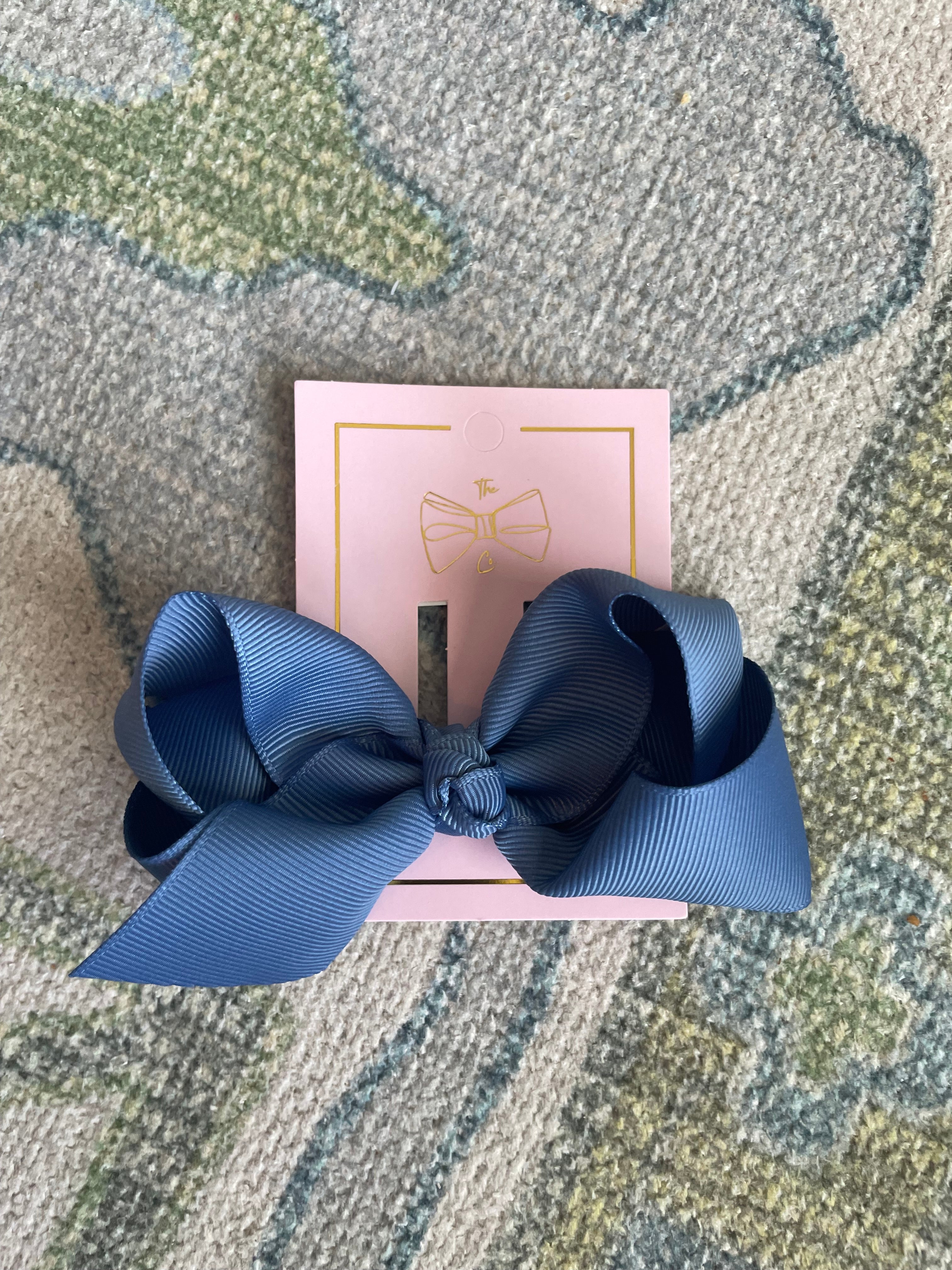4” Essential Grosgrain Hair Bow-Alligator clip