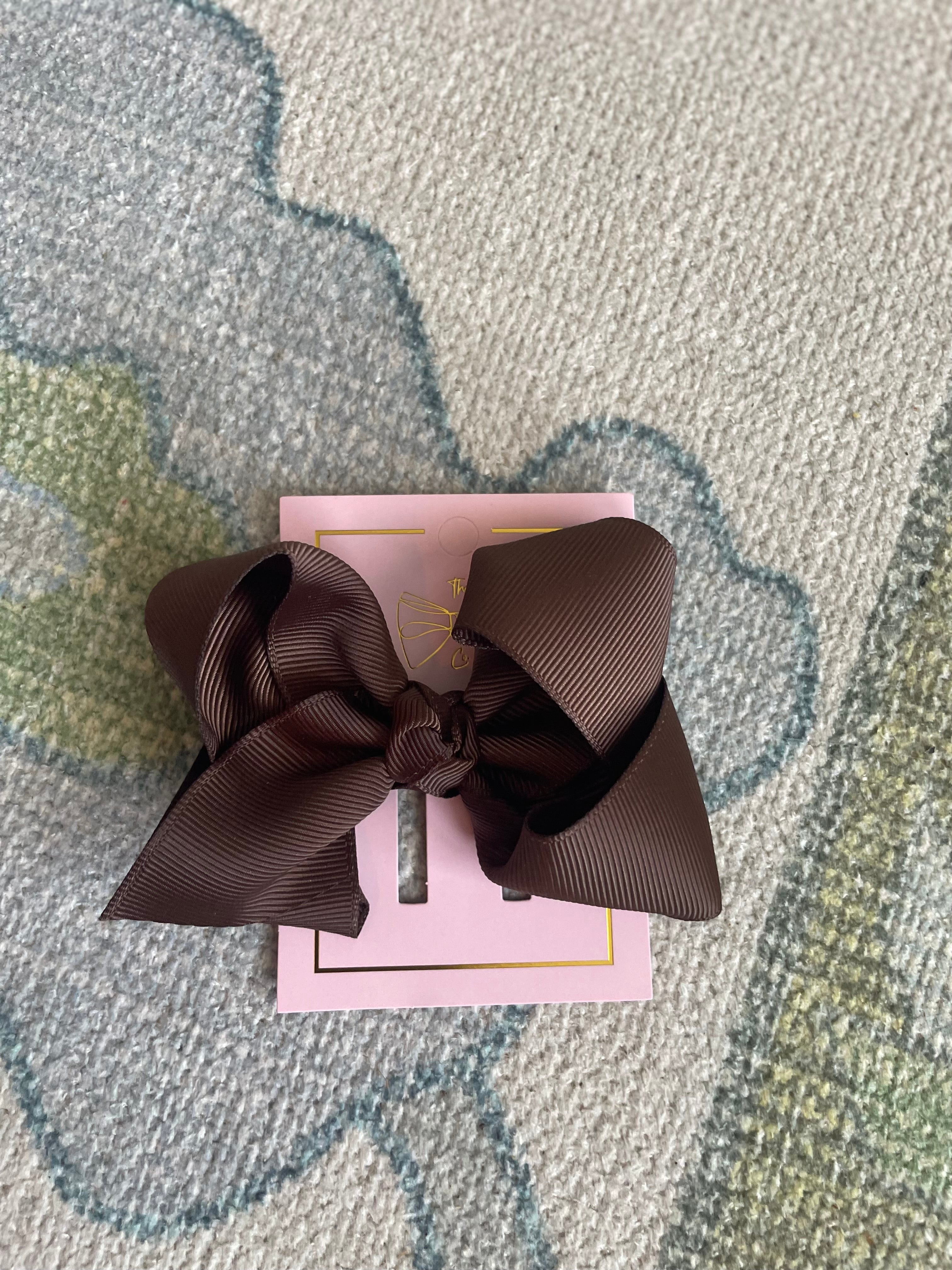 4” Essential Grosgrain Hair Bow-Alligator clip