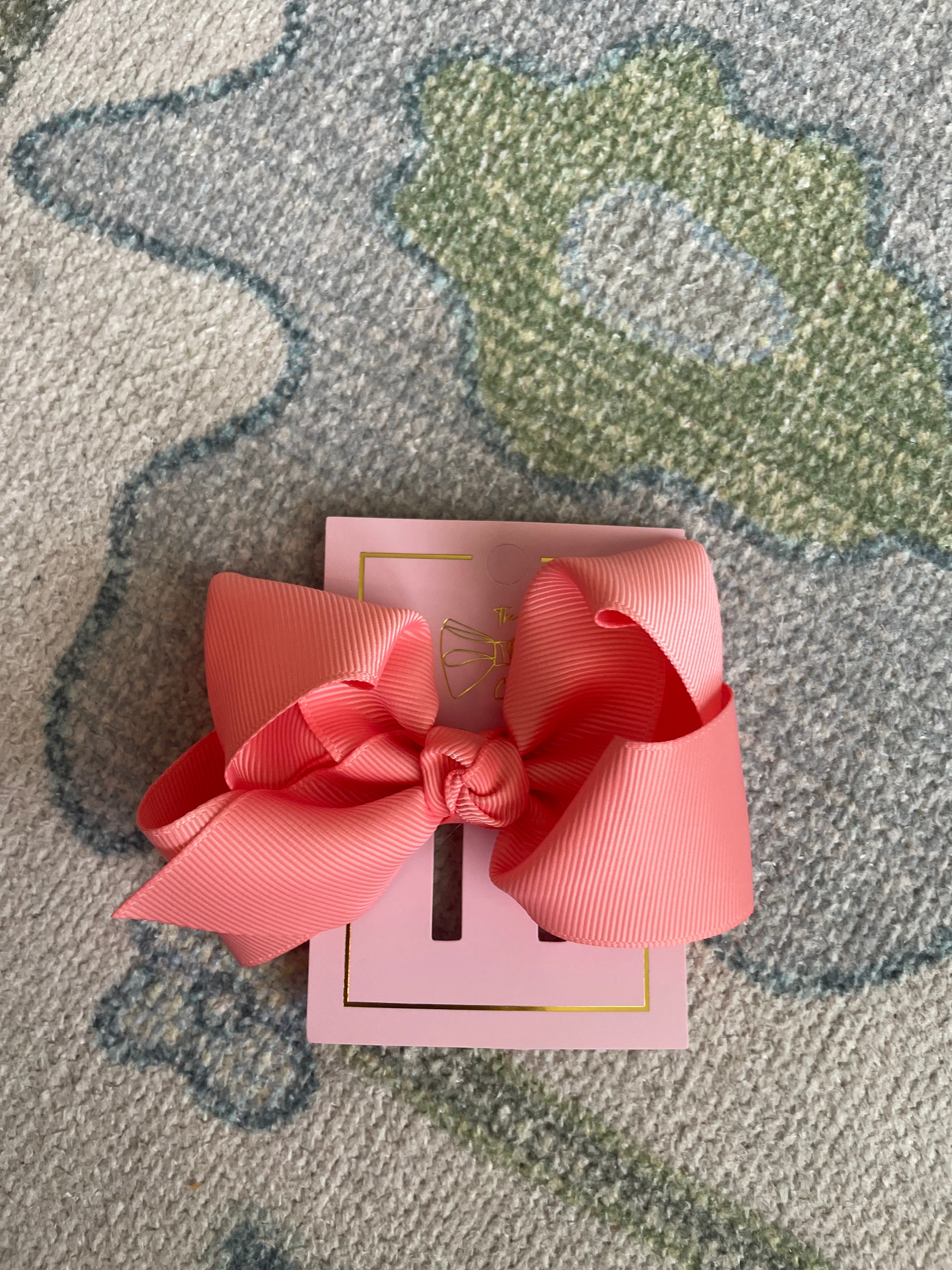 4” Essential Grosgrain Hair Bow-Alligator clip
