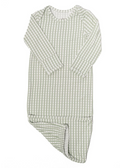 Sage Gingham Gown
