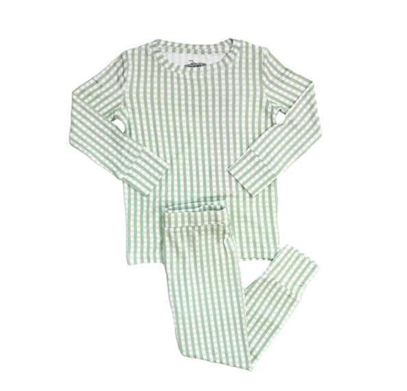 Pajama Set 2 Piece - Gingham