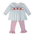 Smocked Turkey Pant Set