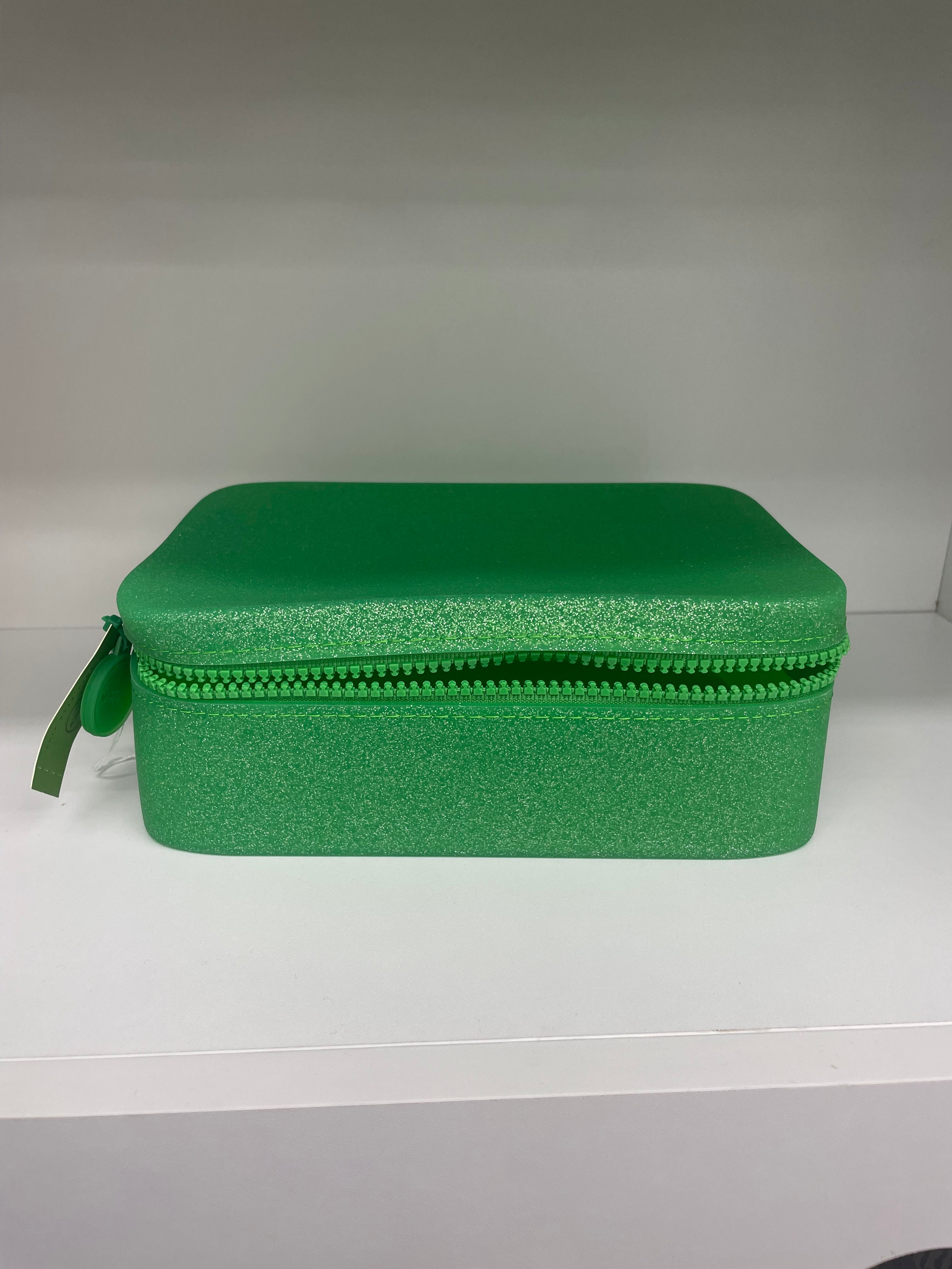 Glitter Gel Zipper Pouch