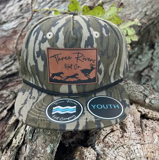 Kids - Deer Dog Hunting Camo Rope Hat