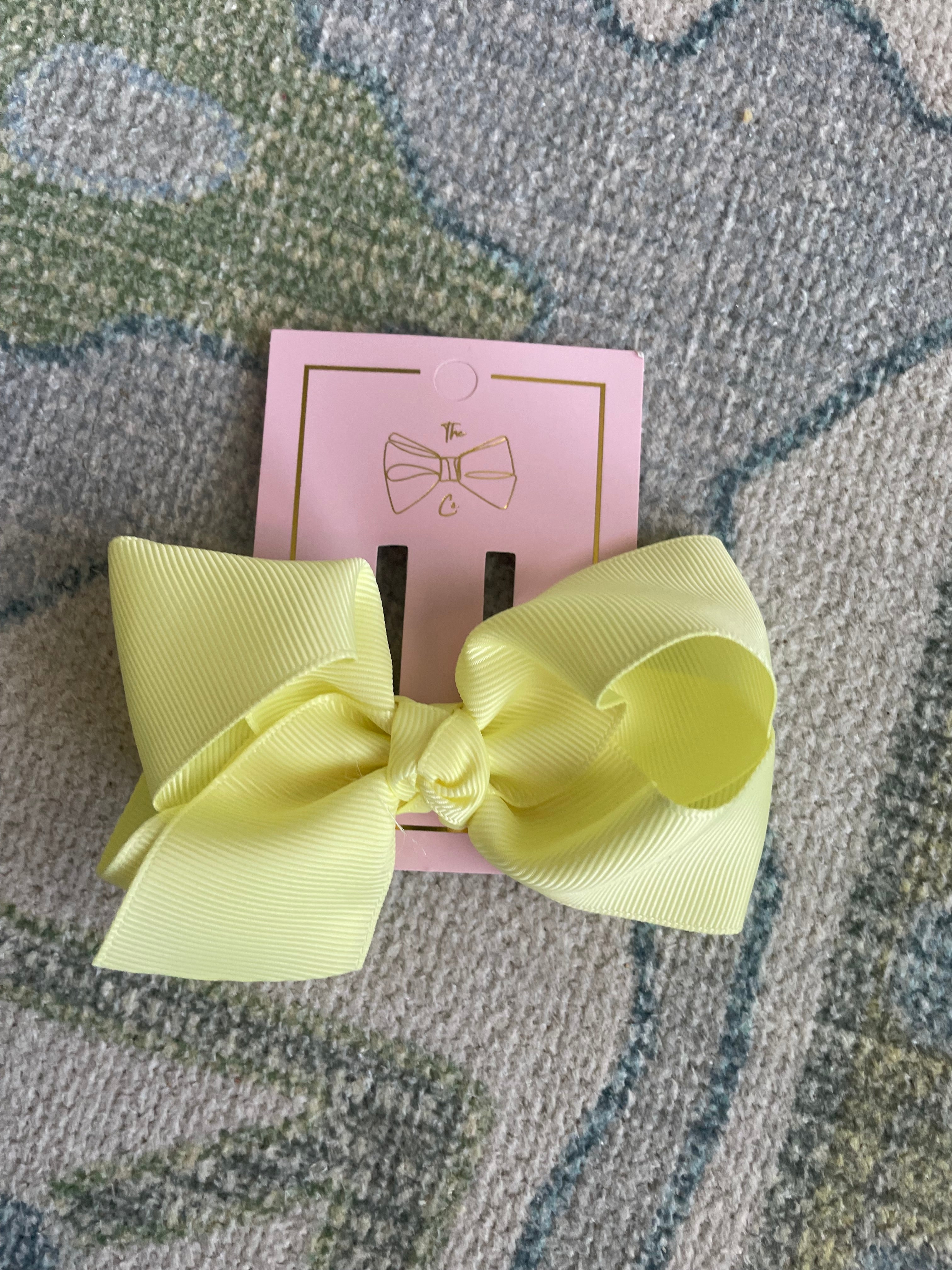 4” Essential Grosgrain Hair Bow-Alligator clip
