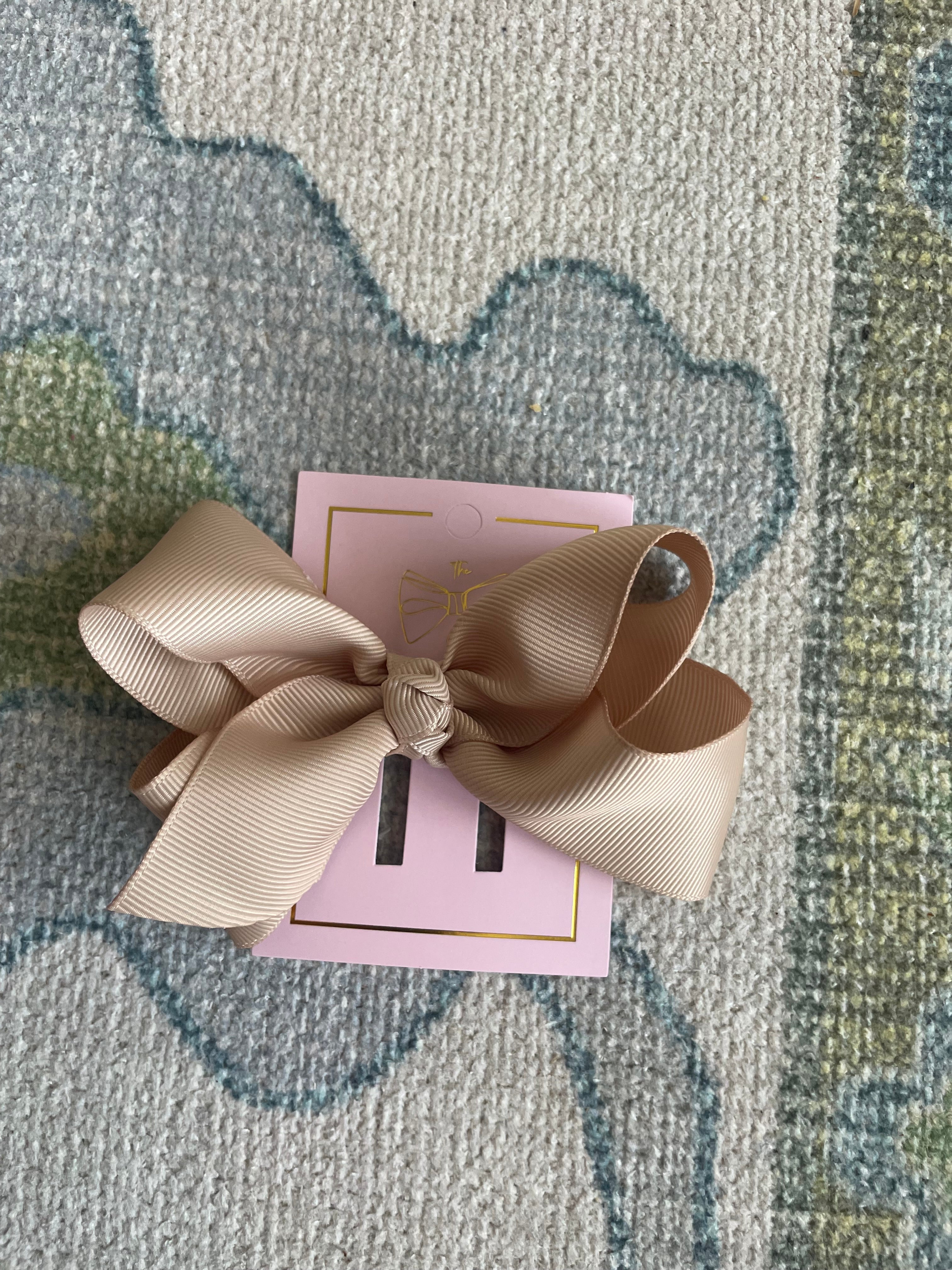 4” Essential Grosgrain Hair Bow-Alligator clip