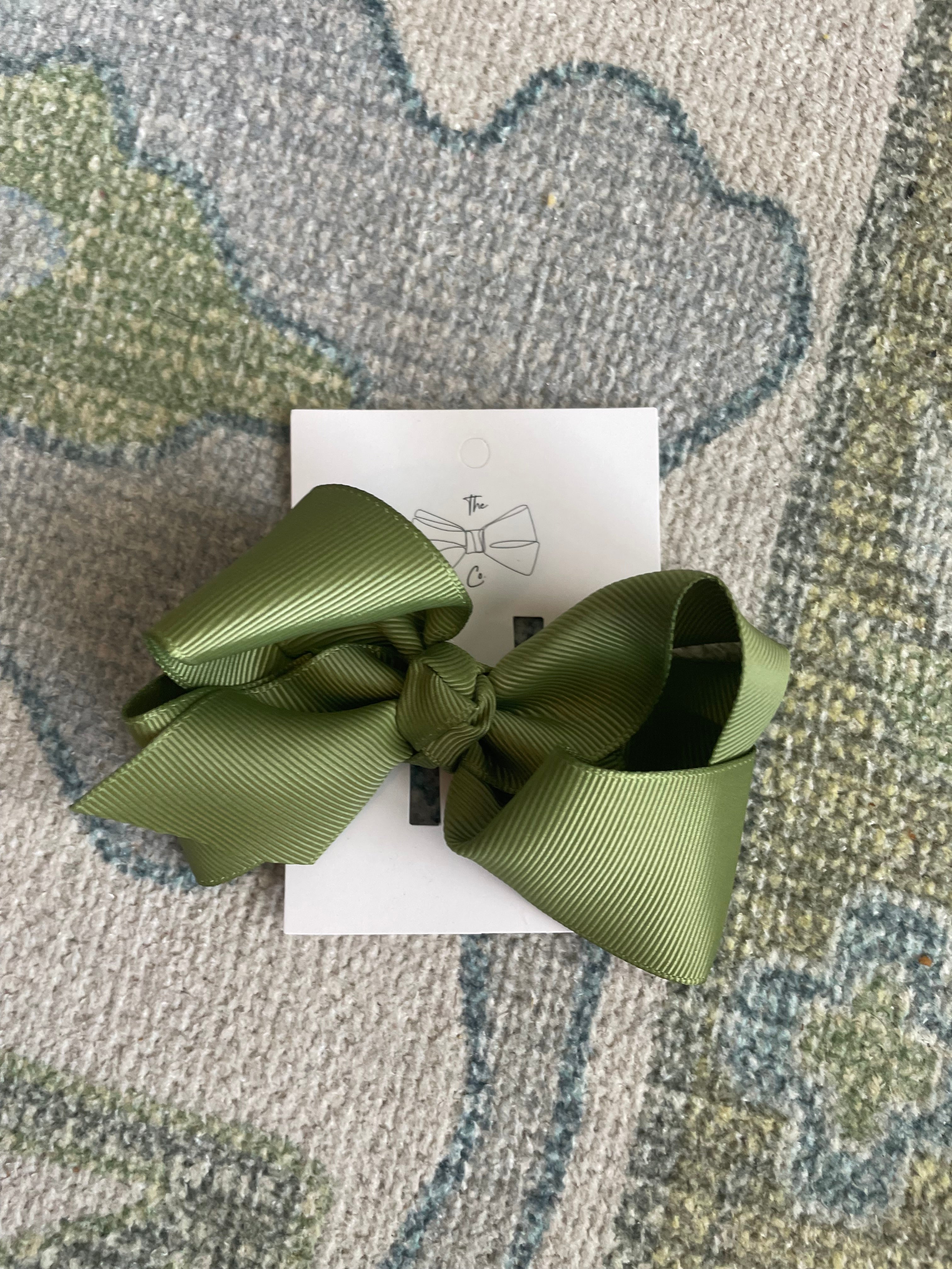 4” Essential Grosgrain Hair Bow-Alligator clip