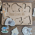 Jesus Loves Me Easter Puzzle