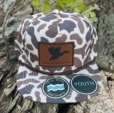 Kids - Duck Silhouette Camo Rope Hat