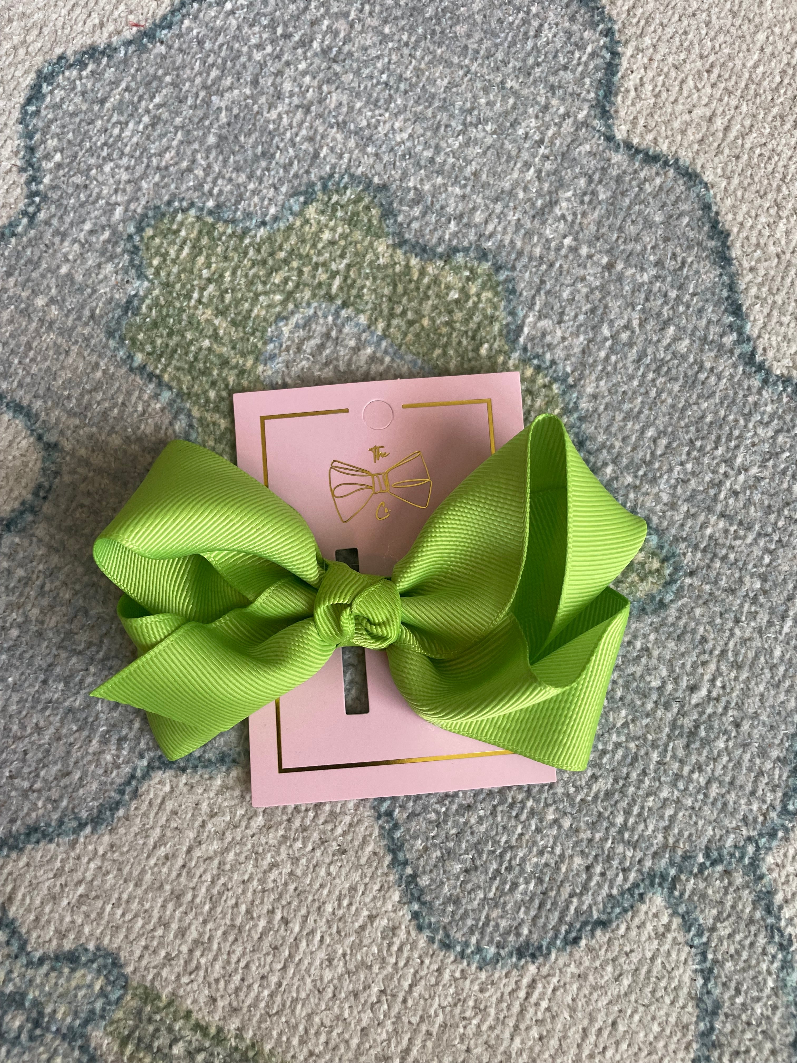 4” Essential Grosgrain Hair Bow-Alligator clip