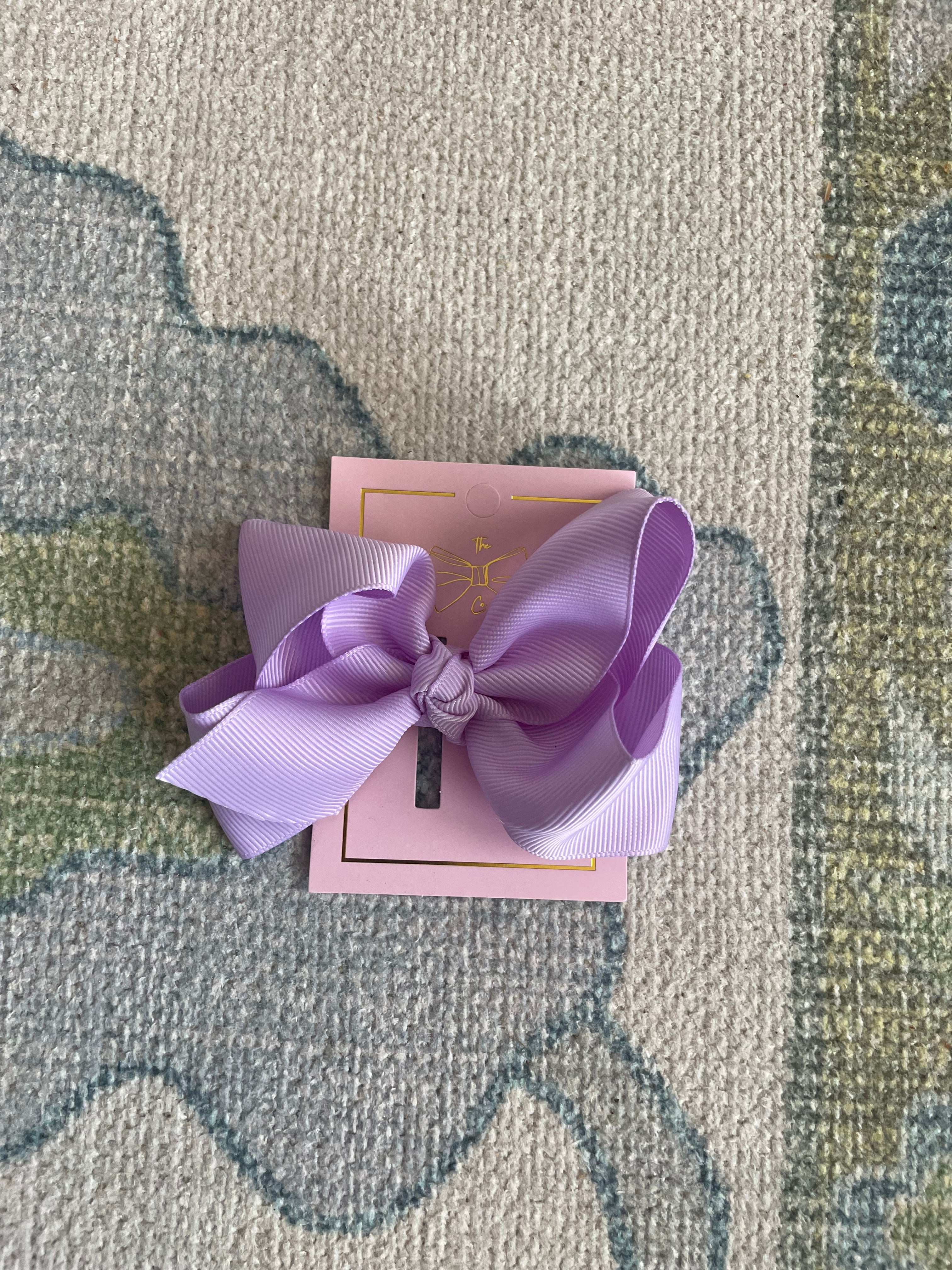 4” Essential Grosgrain Hair Bow-Alligator clip