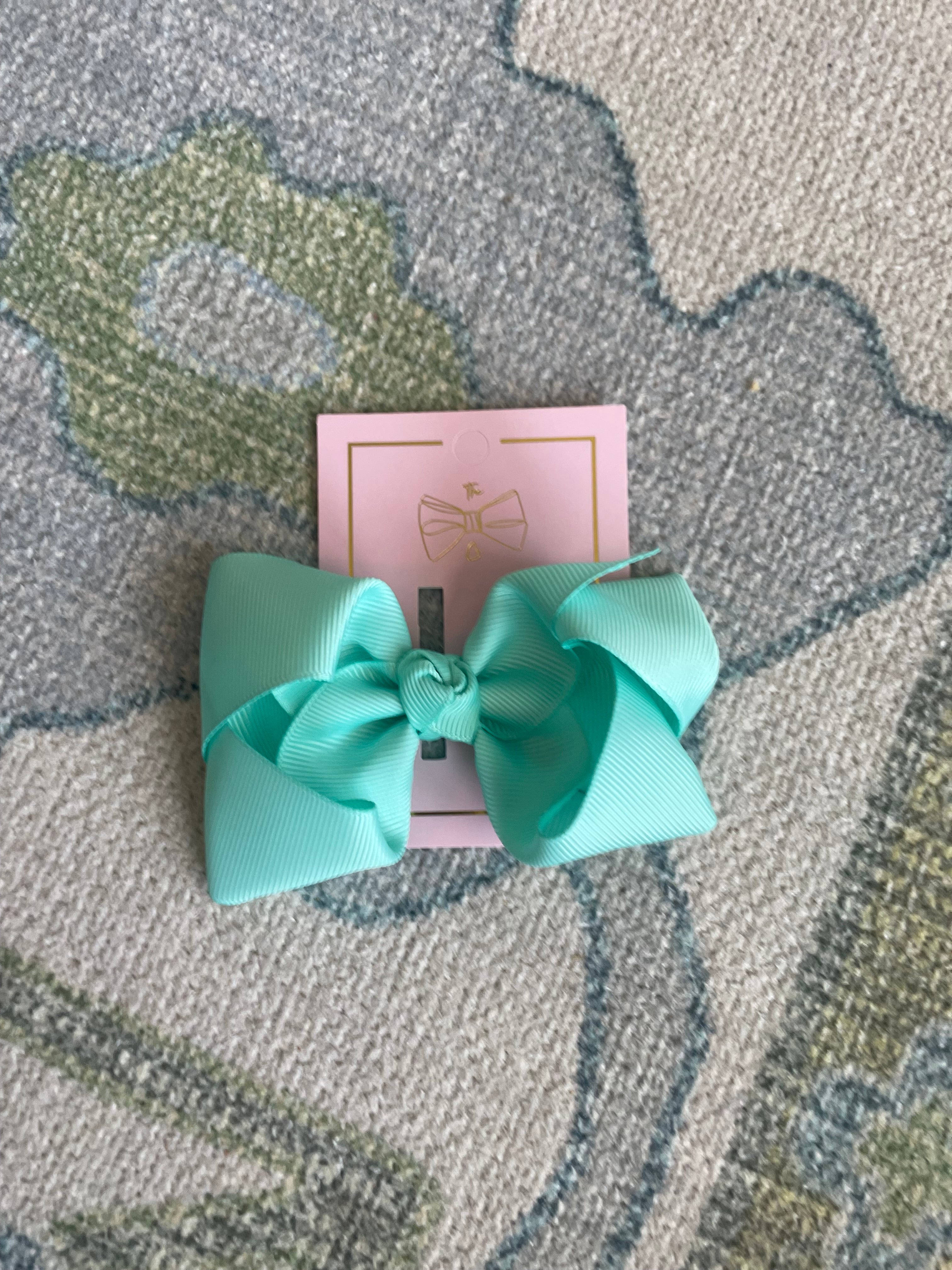 4” Essential Grosgrain Hair Bow-Alligator clip