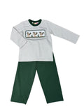 Mallard Duck Smocked Pant Set