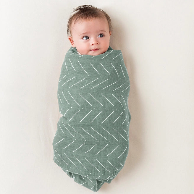 Sage Mudcloth Breastfeeding Boss
