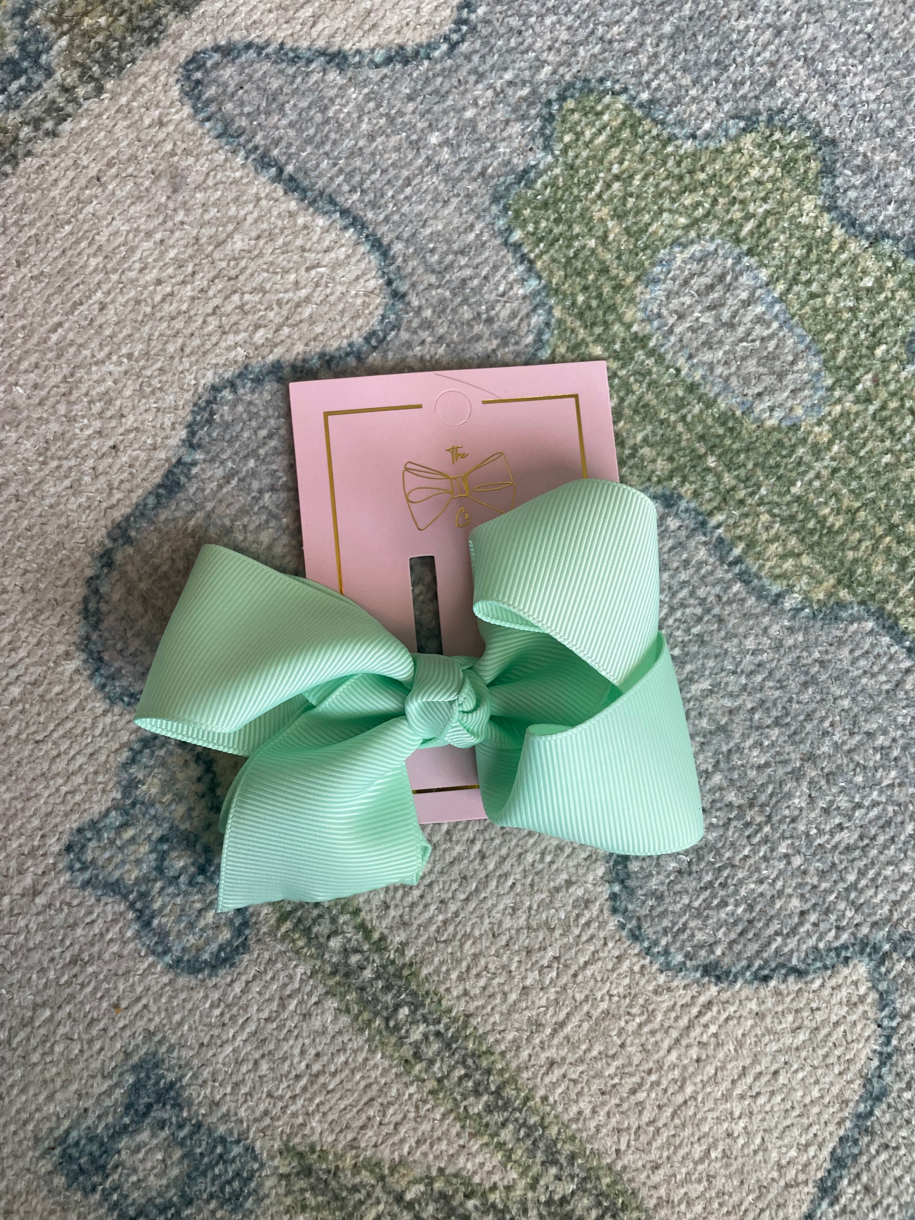 4” Essential Grosgrain Hair Bow-Alligator clip