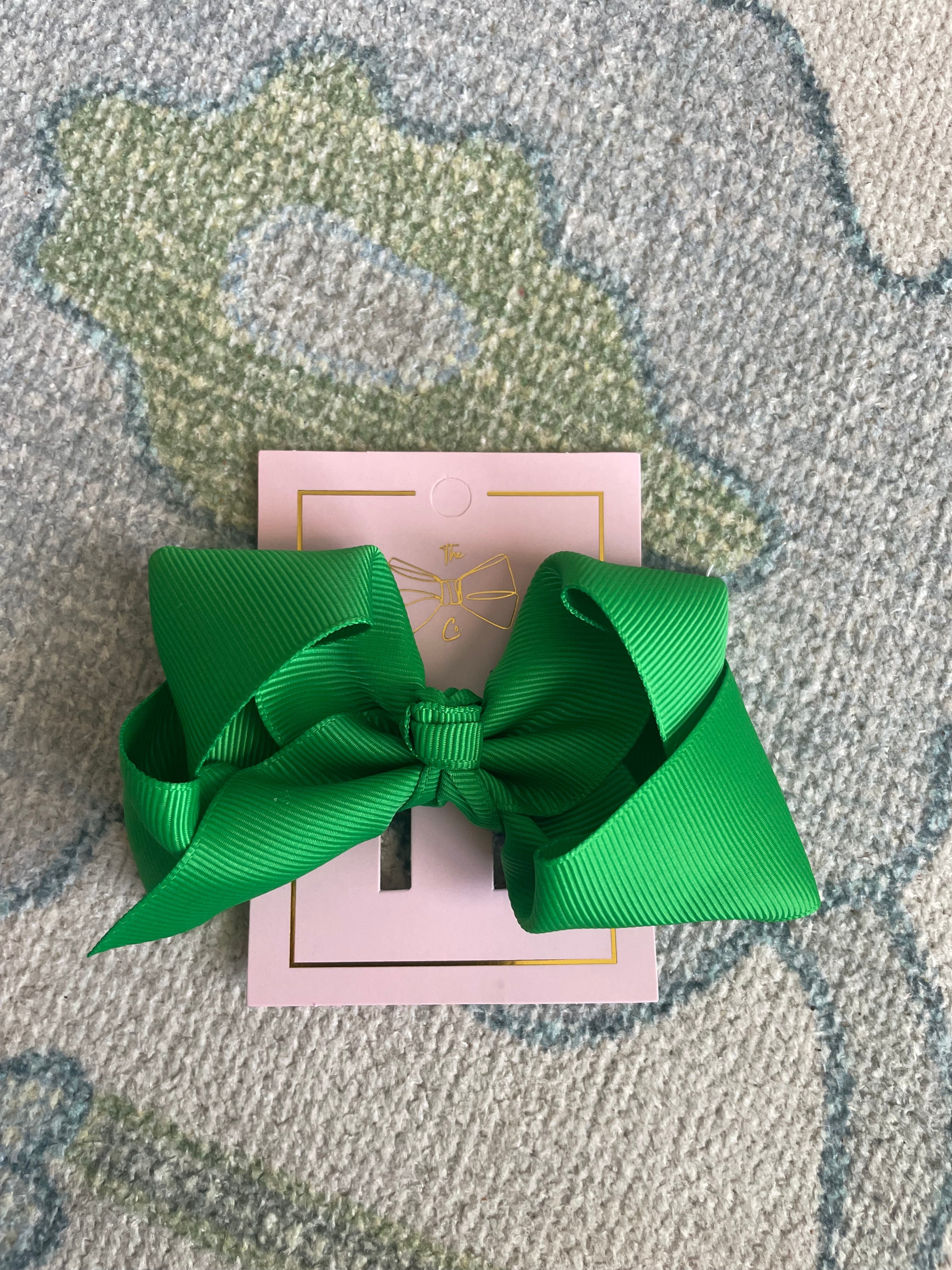 4” Essential Grosgrain Hair Bow-Alligator clip
