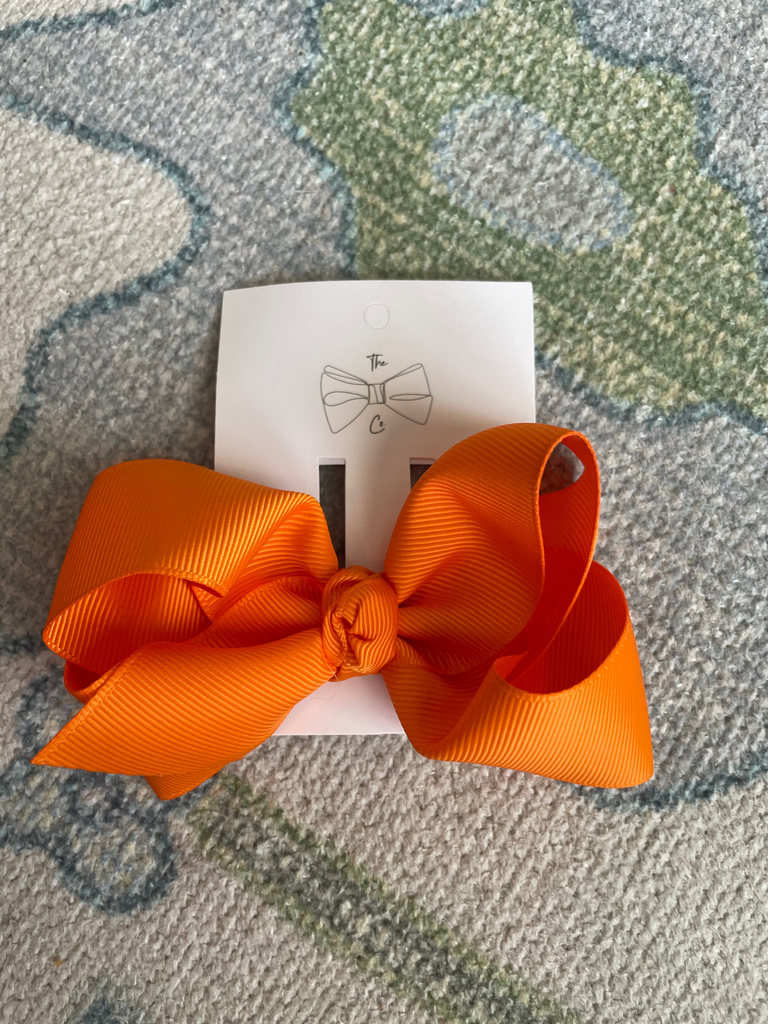 4” Essential Grosgrain Hair Bow-Alligator clip