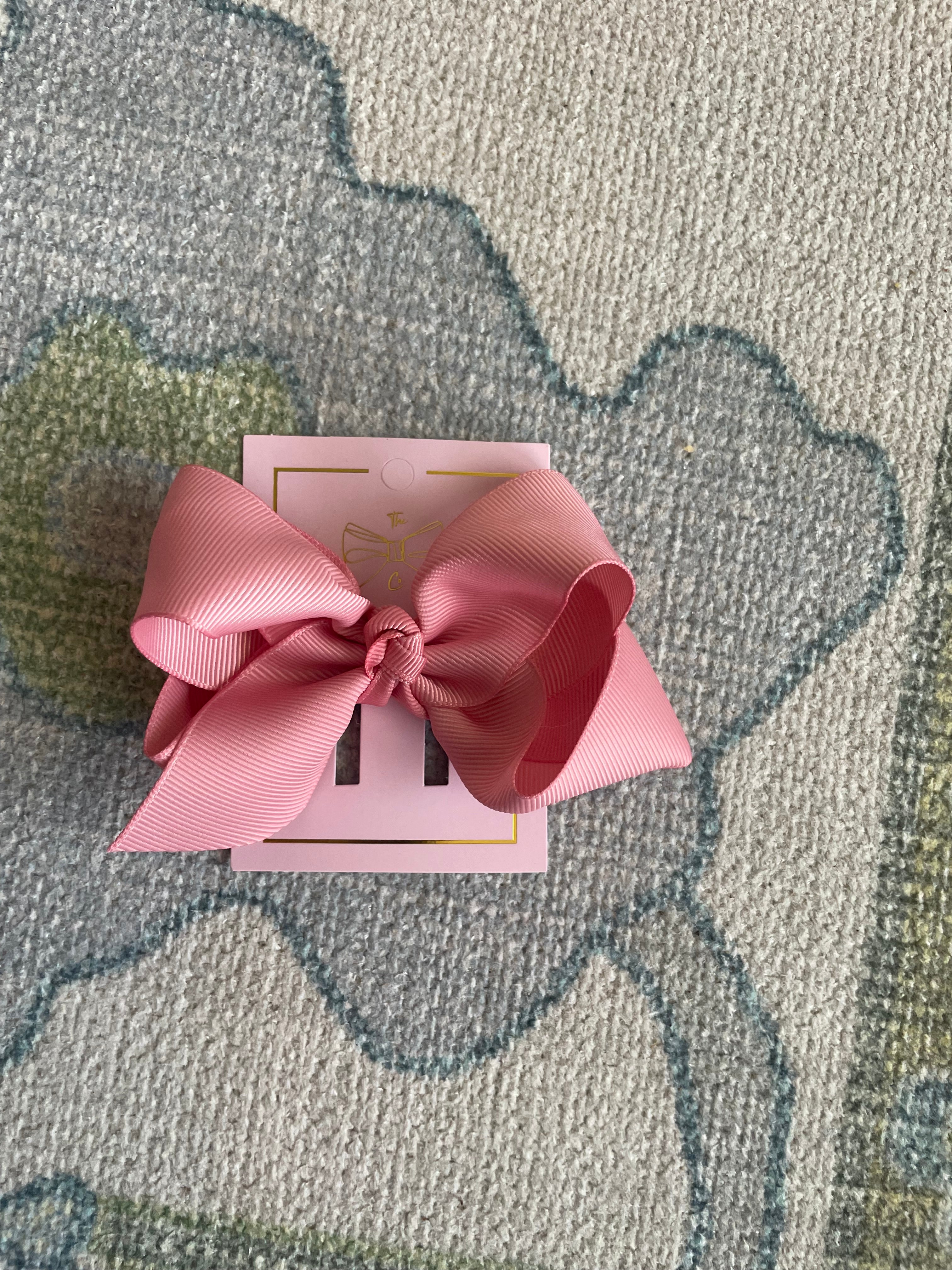 4” Essential Grosgrain Hair Bow-Alligator clip