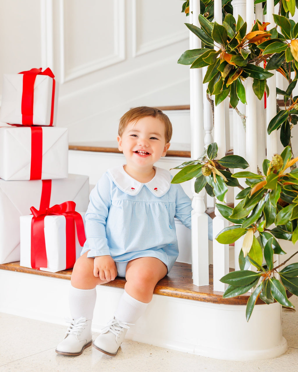 A Classic Christmas Diaper Set