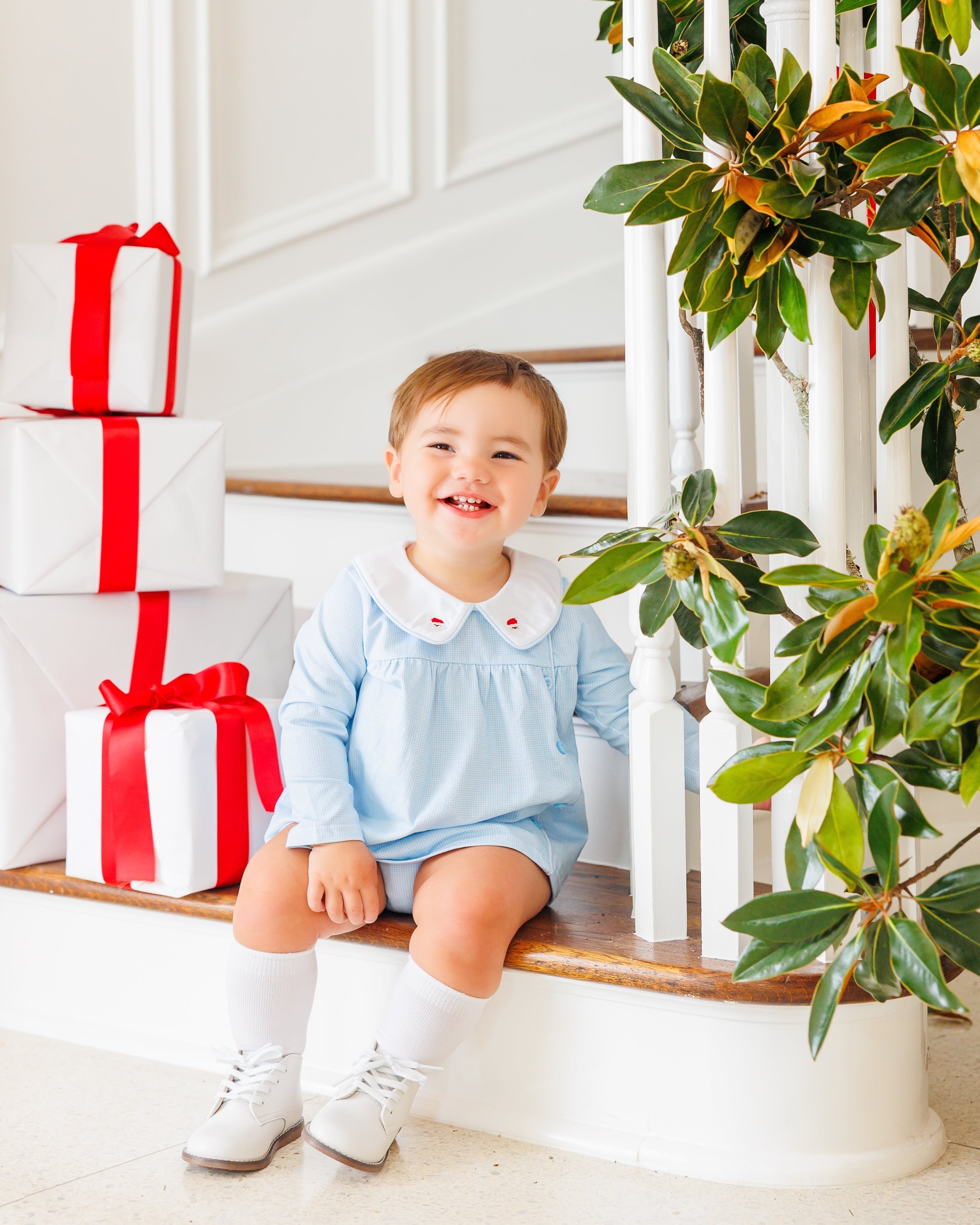 A Classic Christmas Diaper Set