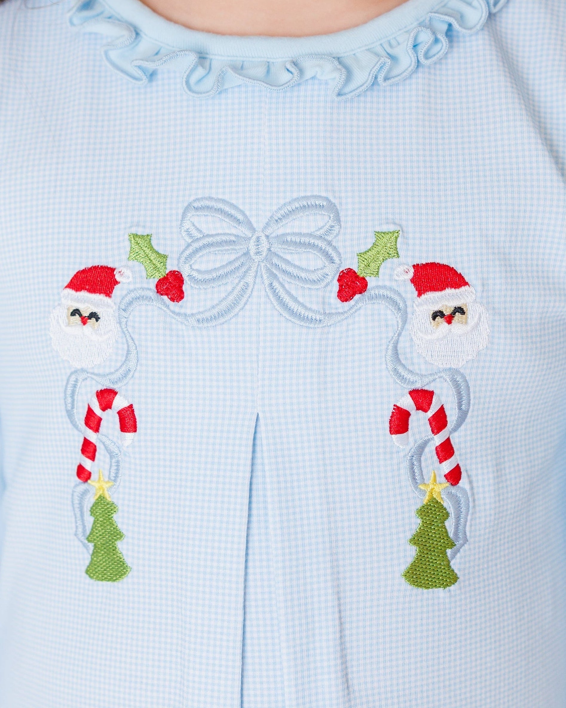 A Classic Christmas Pleat Dress