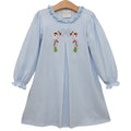 A Classic Christmas Pleat Dress