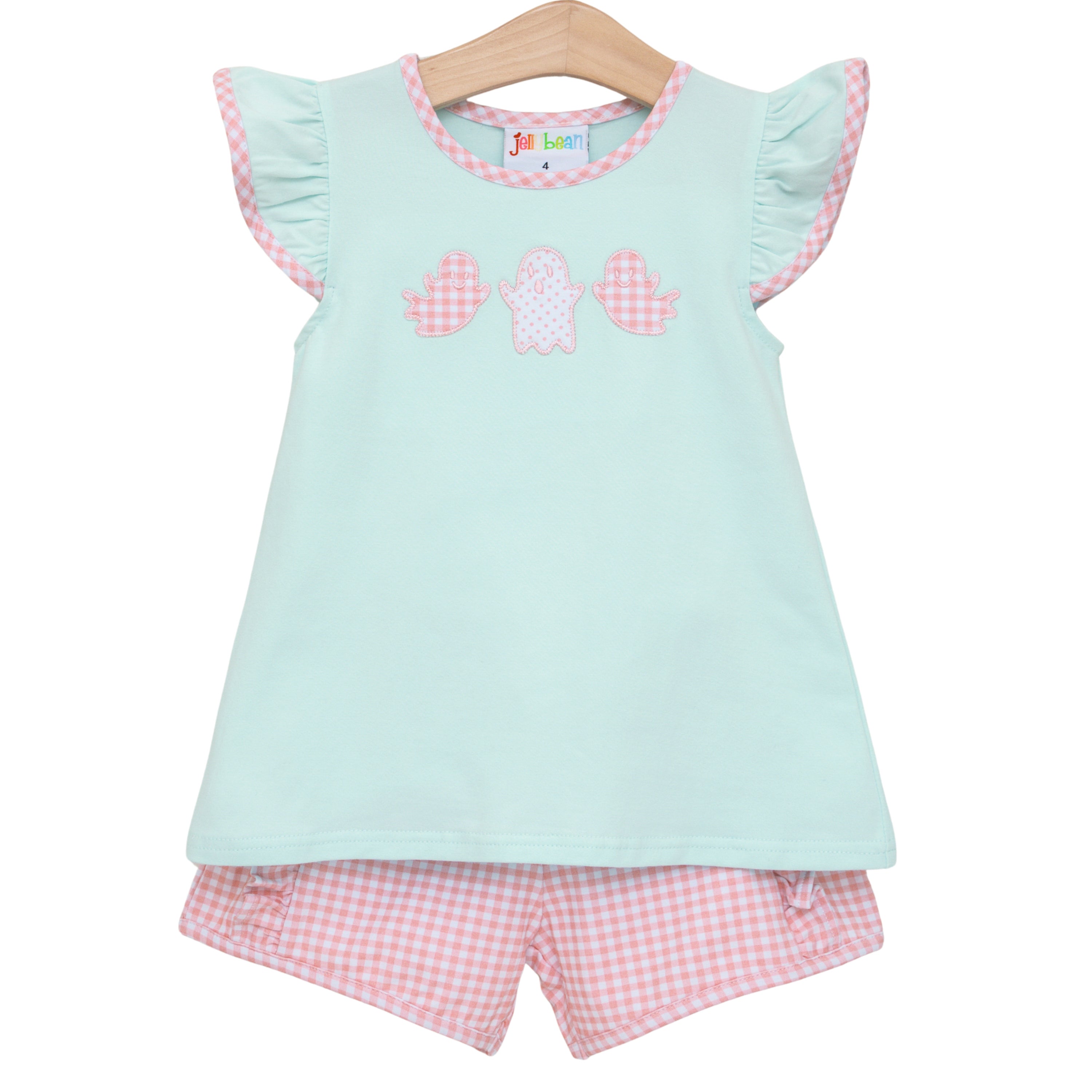 Boo Buddies Ruffle Short Set
