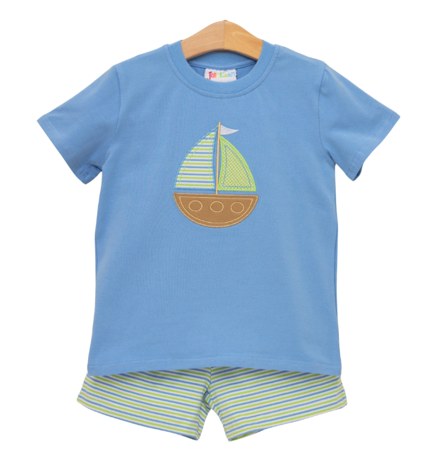 Sailin' Away Short Set