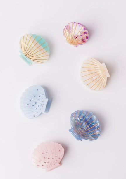 Seashell Claw Clip