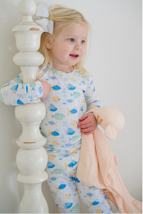 School of Fish Sleep Romper