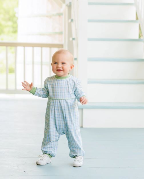 Basin Plaid Patrick Romper