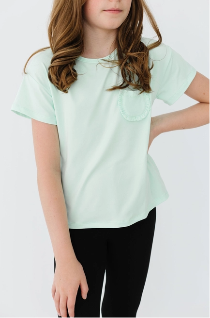 Ruffle Pocket Tee