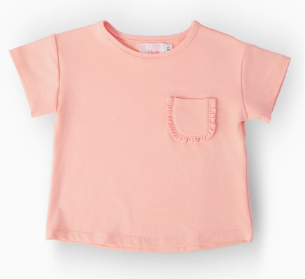 Ruffle Pocket Tee