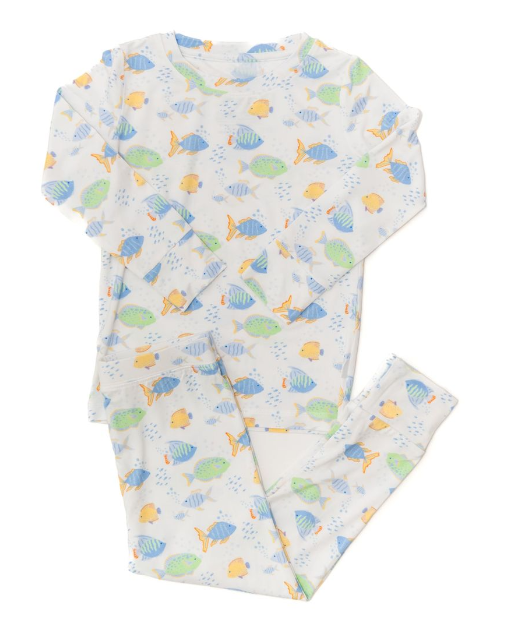 School of Fish 2 Piece Pajama Set