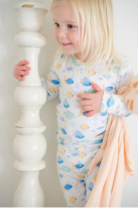 School of Fish 2 Piece Pajama Set