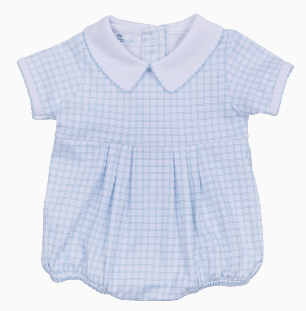 Peek-A-Boo Wishes Collared Bubble - Light Blue