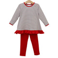Christmas Candy Stripe Ava Pants Set