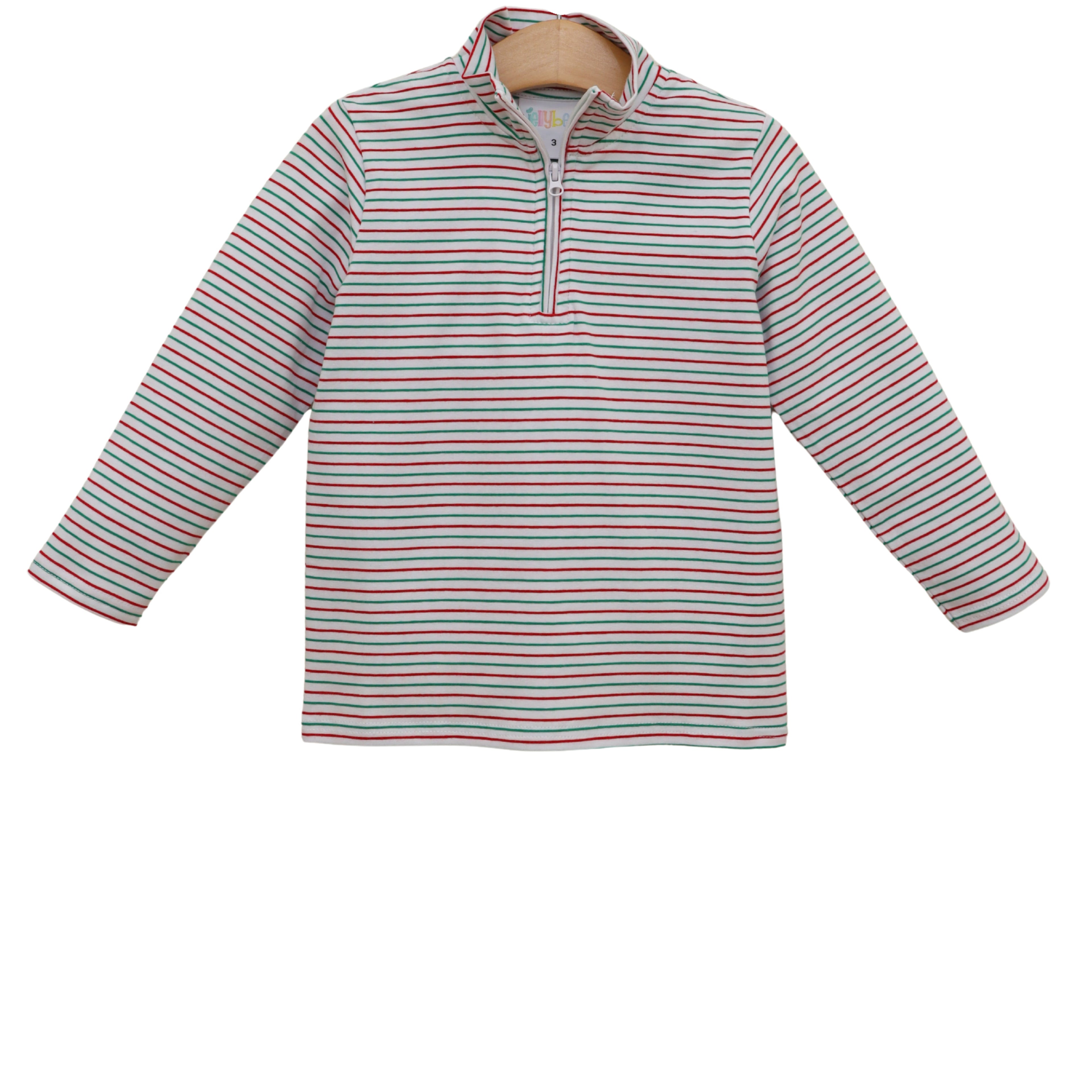 Christmas Candy Stripe Evan Pullover
