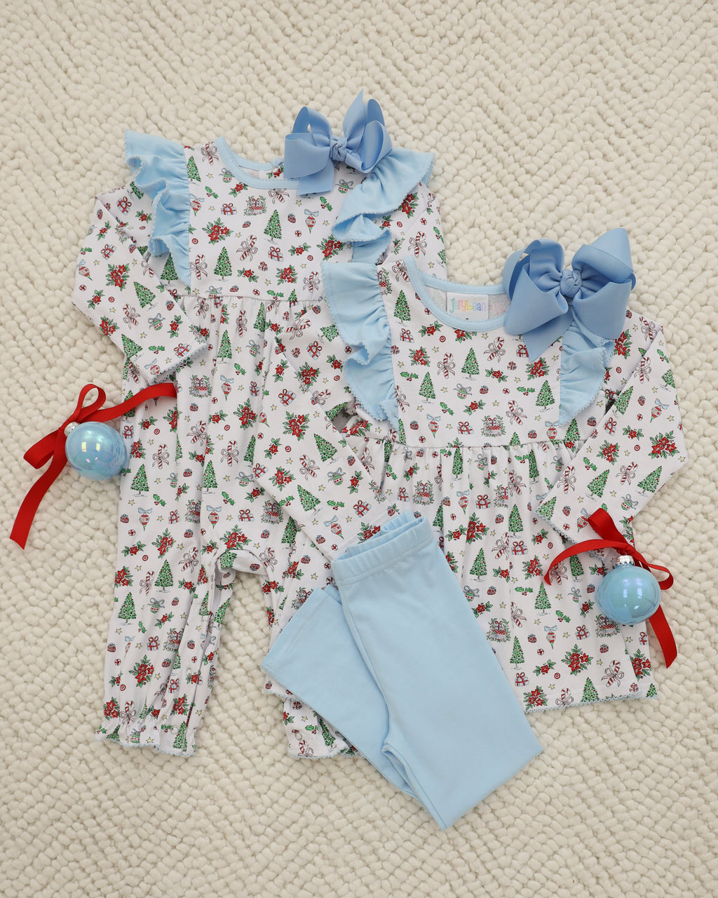 Christmas Tidings Frances Romper