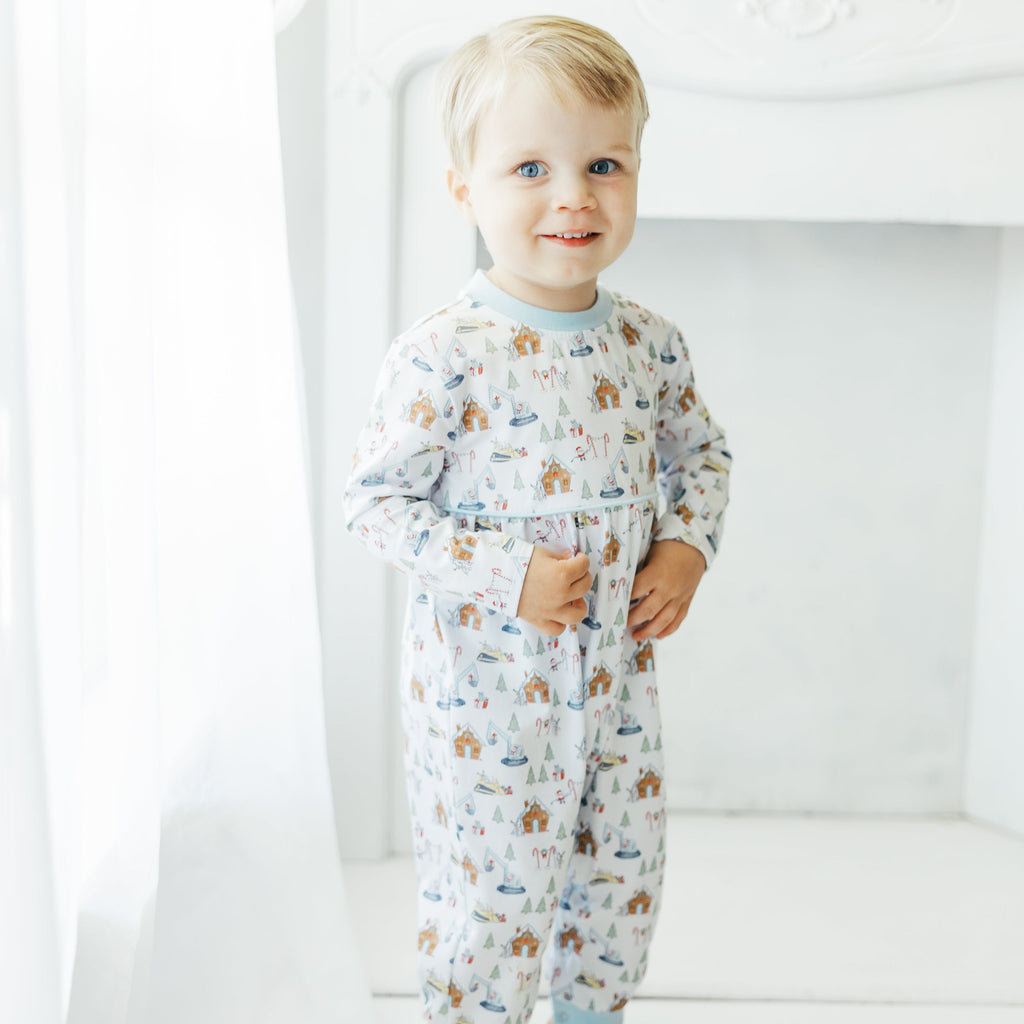 Constructing Christmas Patrick Romper