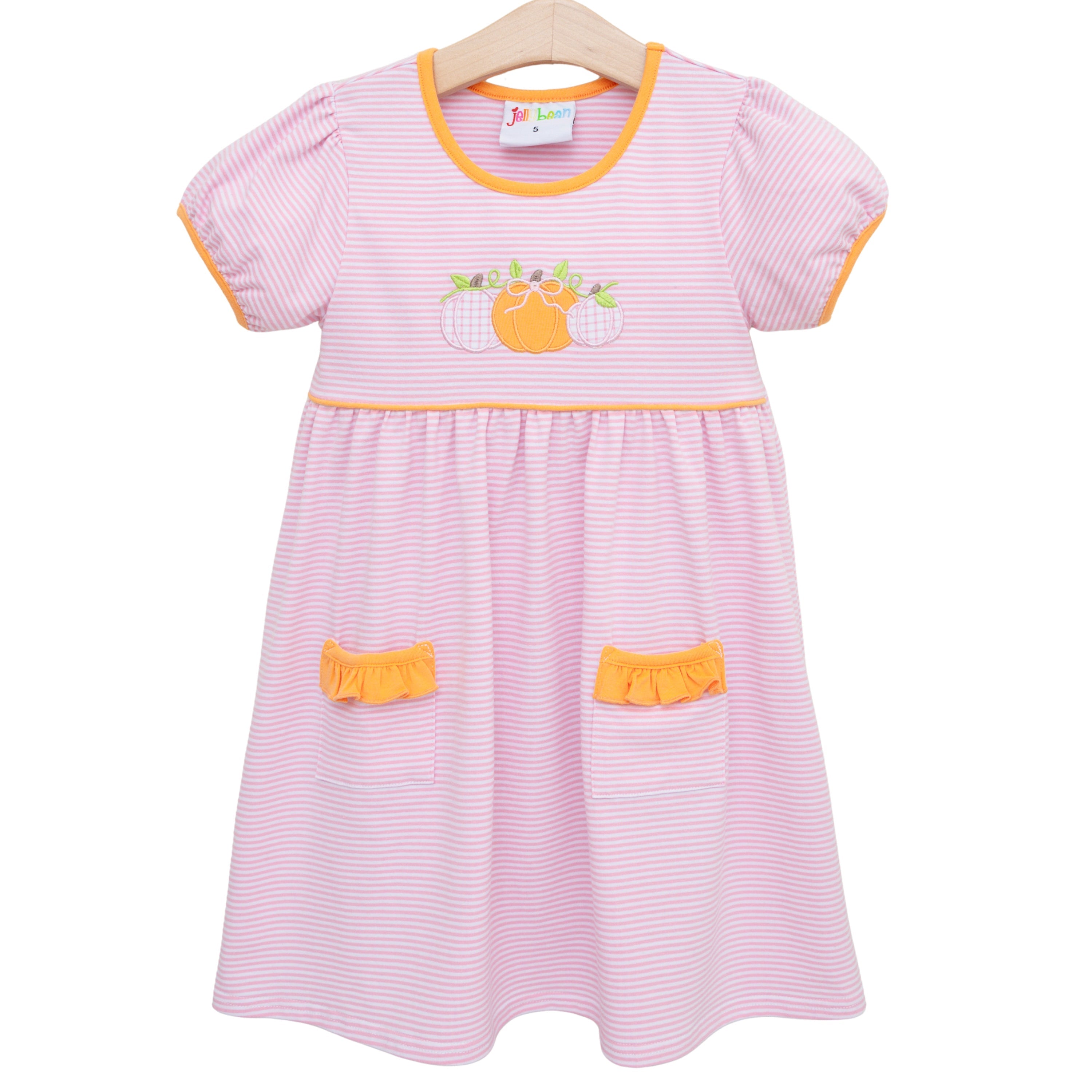 Harvest Trio Ruffle Pocket Dress
