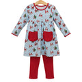 Here Comes Santa Claus Reese Pants Set