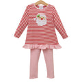 Jolly St. Nick Ruffle Pants Set