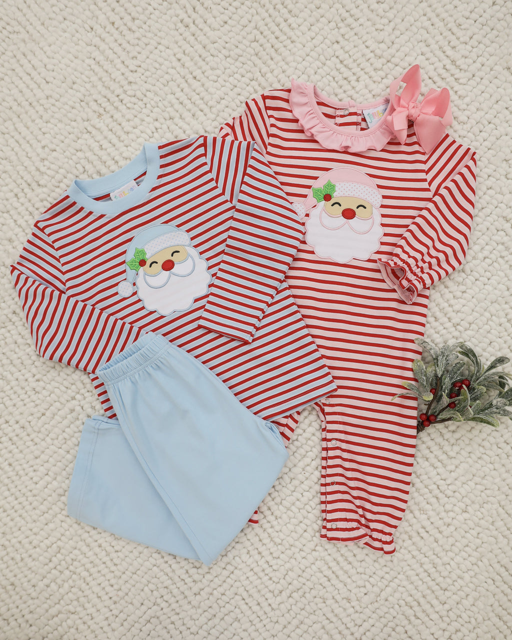 Jolly St. Nick Ruffle Romper