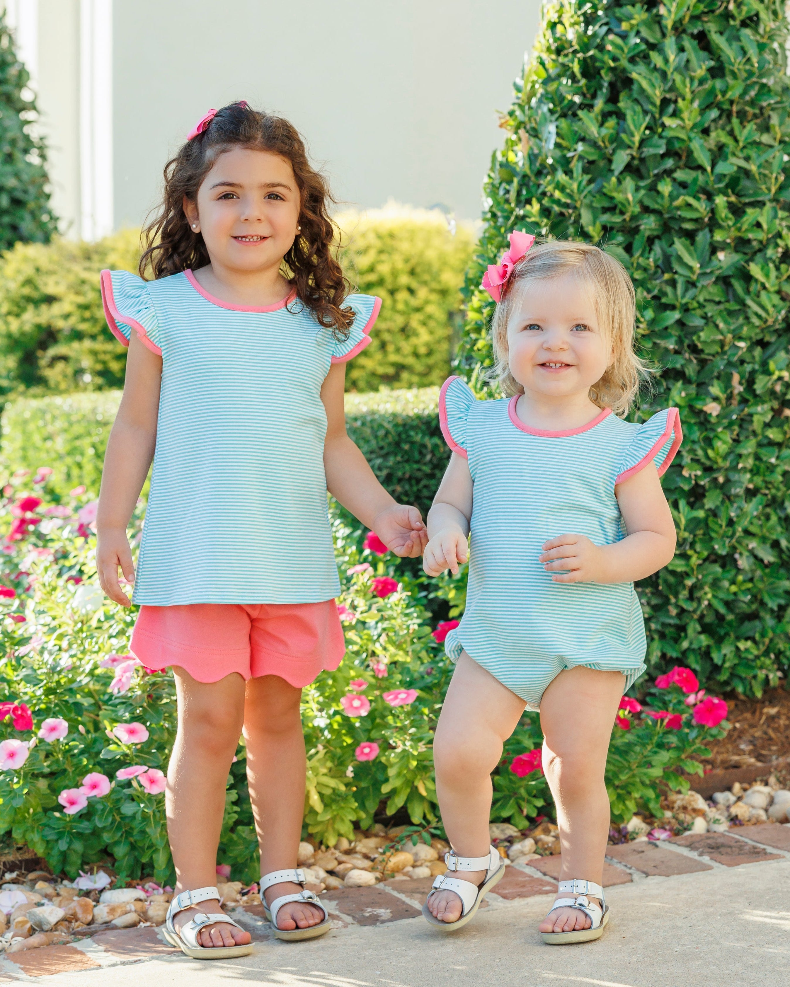 Mia Scallop Short Set