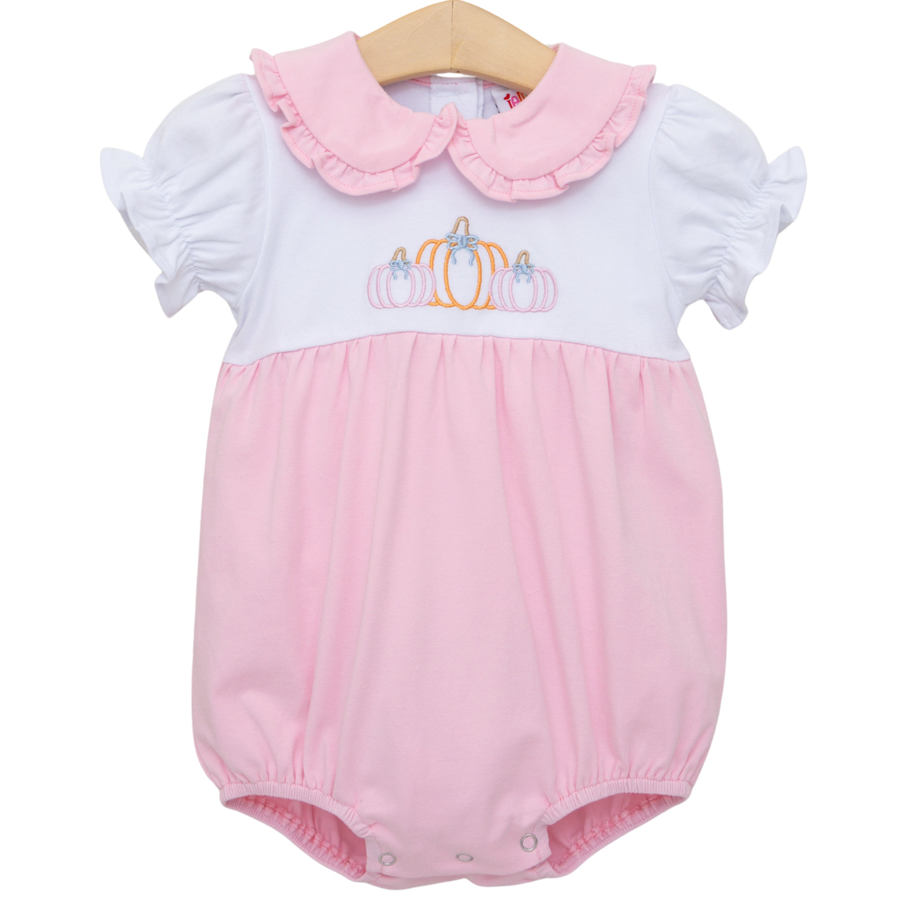 Proper Pumpkins Ruffle Collar Bubble