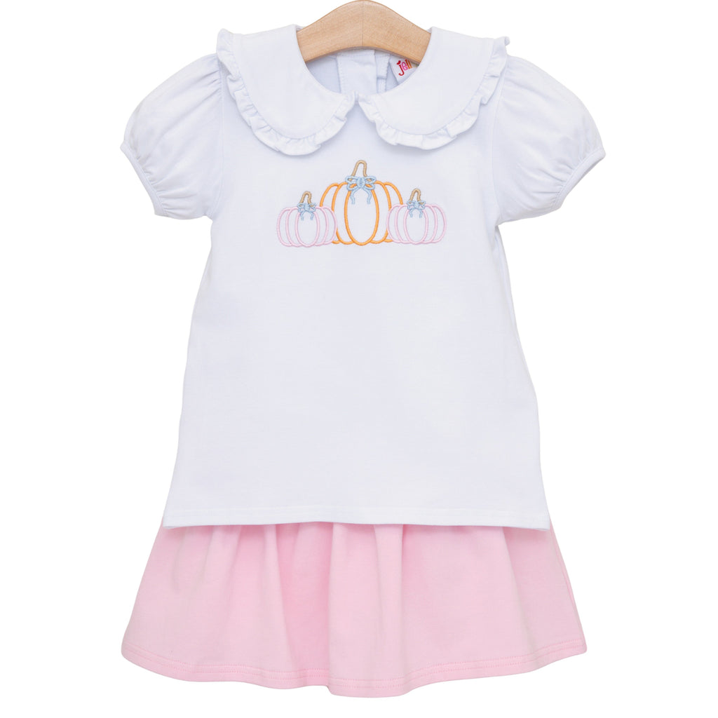 Proper Pumpkin Skort Set