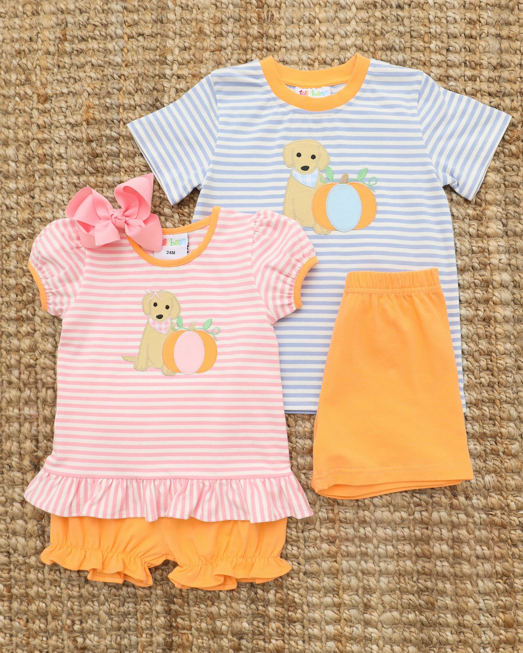 Pumpkin and Paws Bloomer Set