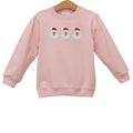 Santa Pullover- Pink