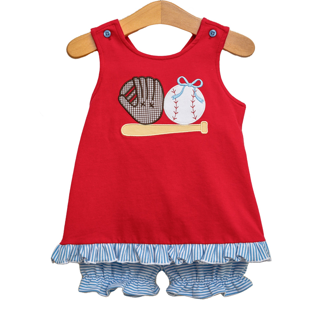Spring Ball Swing Back Bloomer Set